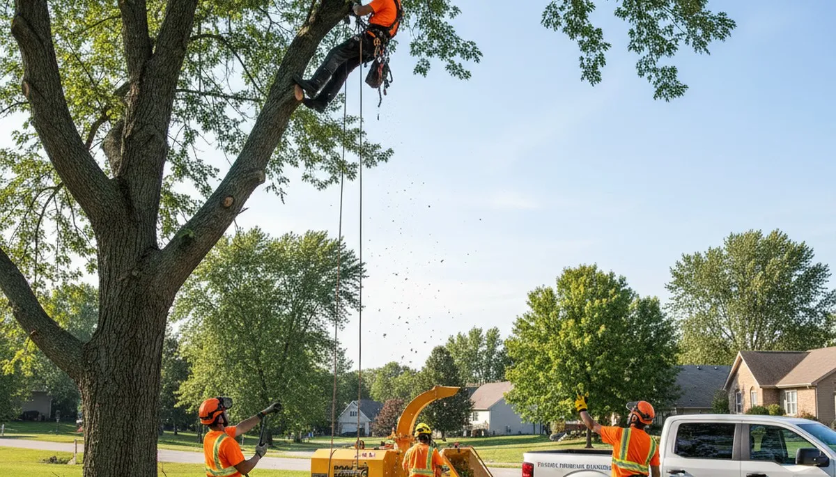 Professional tree removal service in Columbus, OH by local certified arborists