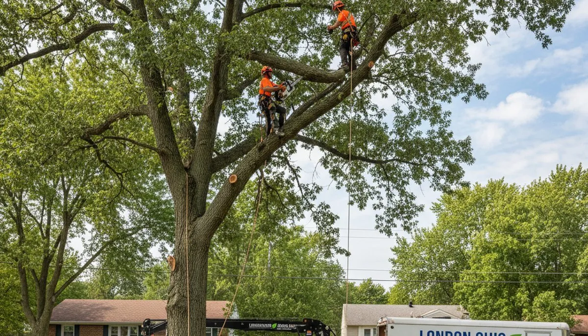 Professional tree removal service in Columbus, OH by certified arborists at Tree Trimming Columbus Ohio